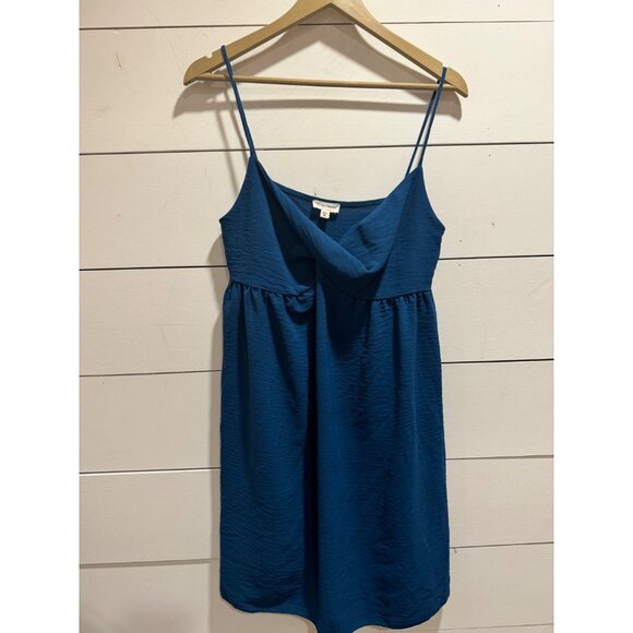 See You Monday Dresses & Skirts - See You Monday Blue Twist Front Tank Dress Sz XL